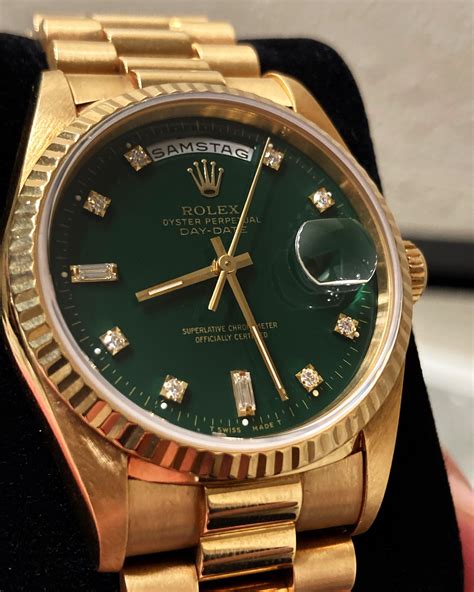 rolex 18238 green|rolex 18238 price.